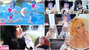 Cosplay Smoking Fetish Bundle 2