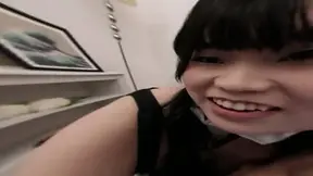 Japanese Maids Riri And Asuka Take Turns Riding Your Cock