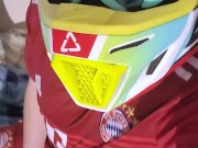 young footballer jerks off and cums on his favorite sneakers