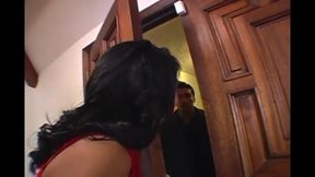 A solid cock for the ass of a nasty Asian