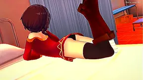 Megumin wanted to rest in the infirmary but ends up spending all her time fucking (adult
