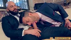 Muscle Homosexual Butthole Job And Love Juice Flow