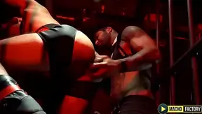 Macho Factory: Babylon Prince Dominates Kryz XXX In A Dark Fetish Cell Encounter