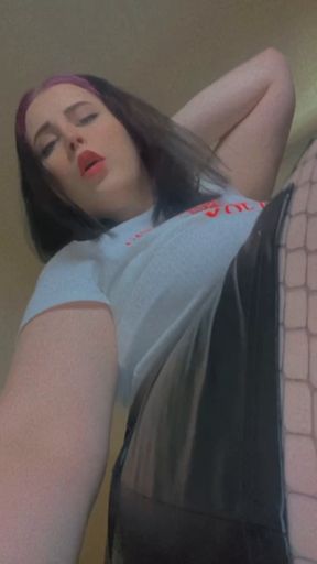 Open up, slut.