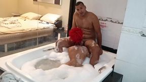 He left work and went to the whirlpool