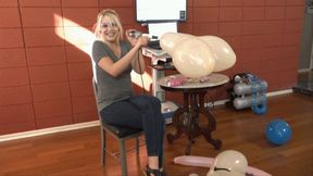 Abby Marie Measures Bachelorette Party Balloons (MP4 1080p)