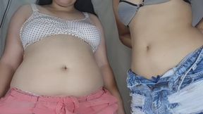 Belly to Belly - Belly Button Fetish