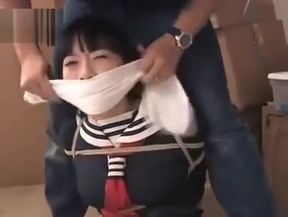Asian Teen's Banned Bondage Bliss: Hardcore Handiwork