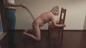 Slave's first whipping experience