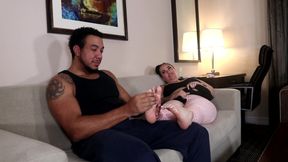 Smell My Soles & I'll Stroke Your Cock