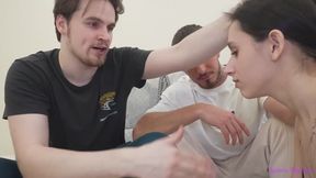 KEVIN and SAM - You'll carry out our humiliating orders, slave girl! - FULL