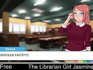 The Librarian Girl (free game itchio) Visual Novel