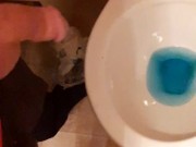 BWC  bro slow motion public piss