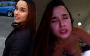 Latina Model Fucks a Tourist in Madrid! - Abella Olsen