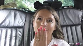 Gangbang in limo with cougar big boobs German MILF Susi