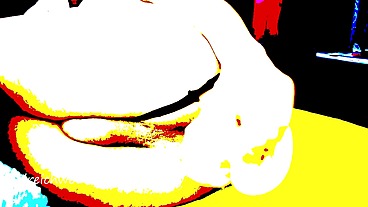 Opening my pussy pop effect