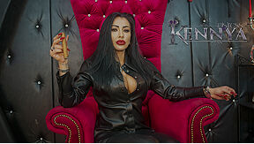 Mistress Kennya In Sph Verbal Humiliation Power Exchange Cigar Smoking Cuckolding