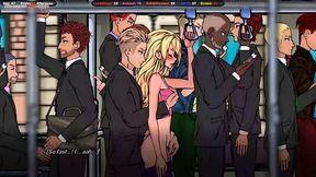 A Pervert Did Something Nice To Sweet Jenny On The Subway. Hentai Game Animation