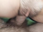 Hairy pussy takes a big cum FREE