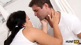 Hunt4k. cheating wifey is nailed in her mouth and muff by the stranger