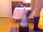 Chub takes bad dragon ika xl