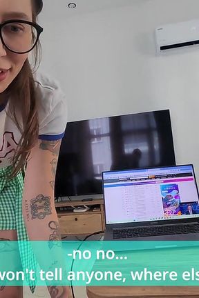 Her Stepfather Helped Her Solve the Problem with a Spasm in Her Butt!