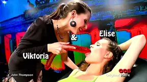 Ggg John Thompson - Elisa and Viktoria Wild Live Gangbang Orgy