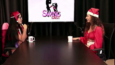 COMPILADOS DA JUJUBE DEL&Iacute_CIA NO PAPO COM TIFANY (SWING CAST NATAL) - PARTE 4 (WATCH ON: SHEER/RED)