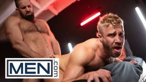 MEN - Chuck Conrad Grips Mateo Tomas In His Powerful Arms And He Leads Him To His Cock