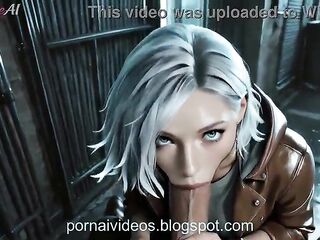 Grace Ashcroft Resident Merciless Requiem public sex facefuck wall