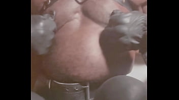 Intense Verbal Leather Muscle Titplay &amp_ Edging Bate