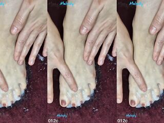 He covered my feet after doggy style cowgirl and prone all night full compilation ????????
