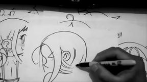 How to draw Hentai Ecchi OF Anime Girl Mahou TAMAKI XDEIOSPERVERSUS