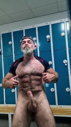 I Dare You to Jerk off in Locker Room