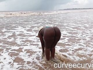 enjoying my morning walk at the beach ## 1