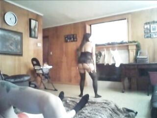dancing lascivious and twerking for my spouse followed by a sloppy 69