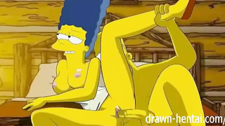 Simpsons Anime Porn - Cabin of love