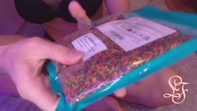 Letting 30 Gel Balls GROW INSIDE my Dick then shooting them out with loads of Cum