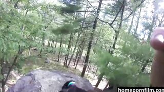 Turned On Lovers Making A Private Fucking Film Outdoor HPF