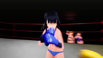 boxing hentai topless