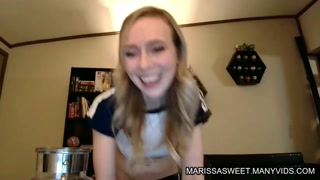 Marissa Sweet Full Cam Show Recording Blonde Chatting And Showing Feet