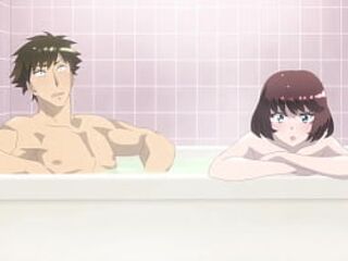 My Girlfriend’s Stepsister Rides Me Hard Below the Shower - Comics Manga