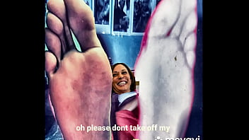 KAMALA HARRIS TICKLISH FEET