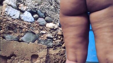 Brazilian stepdaughter takes huge cock deep in her greedy ass