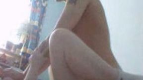 She blows my cock and I fuck her missionary style in her room