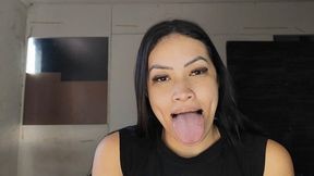 SEE MY BIGGEST TONGUE PART 4 BY KIARA FULL HD
