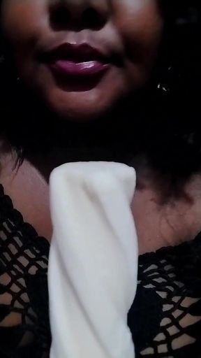 Sucking Ice Cream