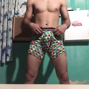 horny latino jerks off his long young cock on webcam - Jovenpoder