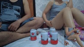 Asian beauty pounded hard and drenched in cum