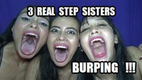 BURPING FETISH 220521KVIO VIOLET AND HER TWO REAL STEPSISTERS BURPING AND FOOLING AROUND SD WMV